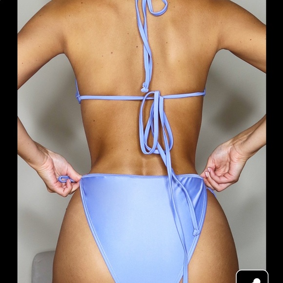 PRETTY LITTLE THING BLUE BIKINI - Picture 3 of 9